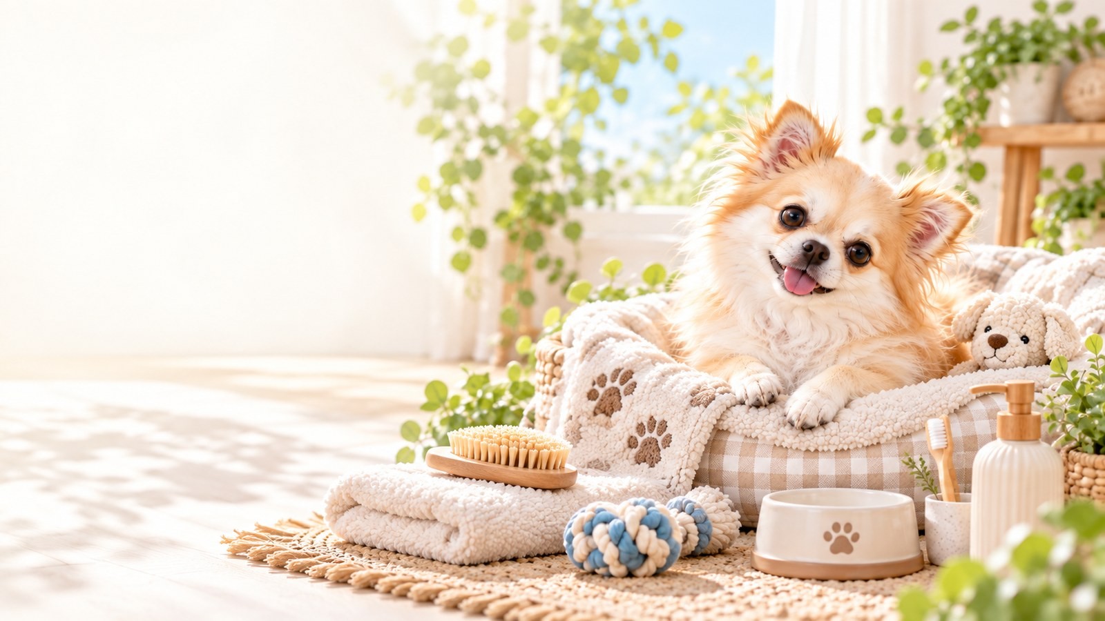 犬のフローリングマットの選び方｜ラグ・タイルカーペットの違いと購入前確認のイメージ